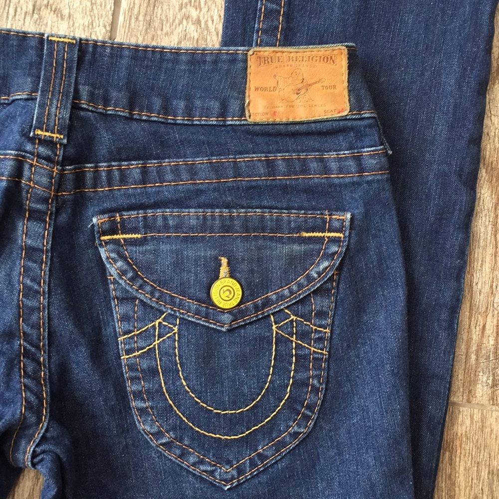True Religion ‘Billy’ style straight leg jeans